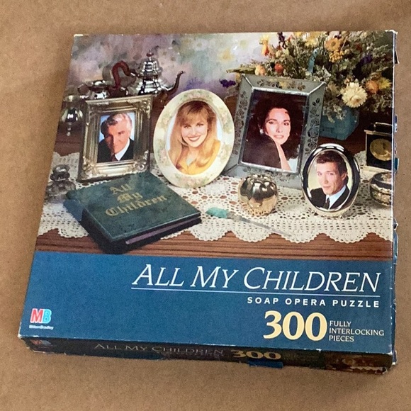All My Children 300 Piece Vintage Puzzle ~ Complete - Picture 13 of 14